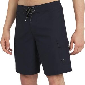 NWT Quiksilver Mens Swim Trunks Regular Fit Fixed Waist UPF 50 Quick Dry 22 Inch